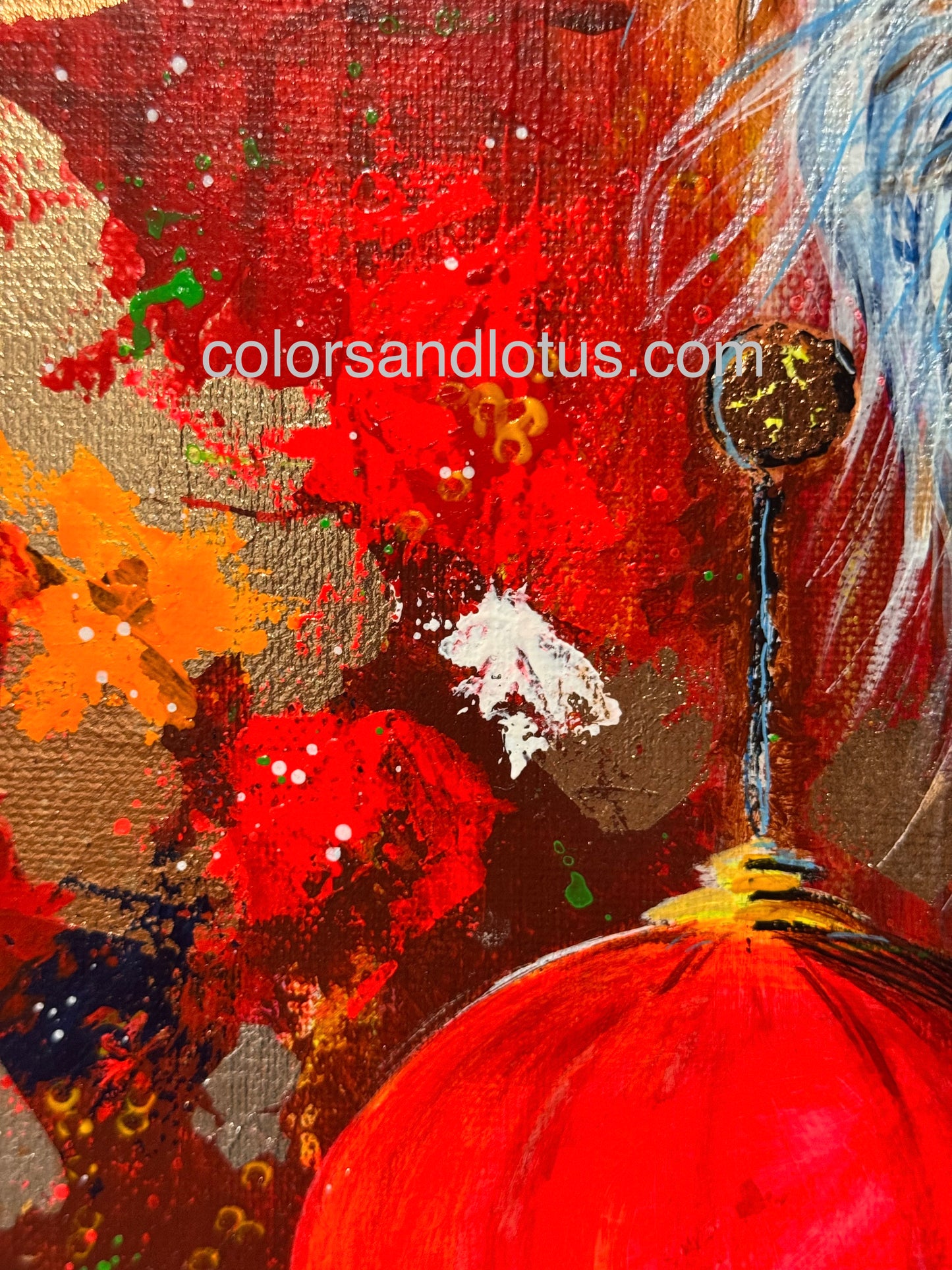 Chinese dragon painting